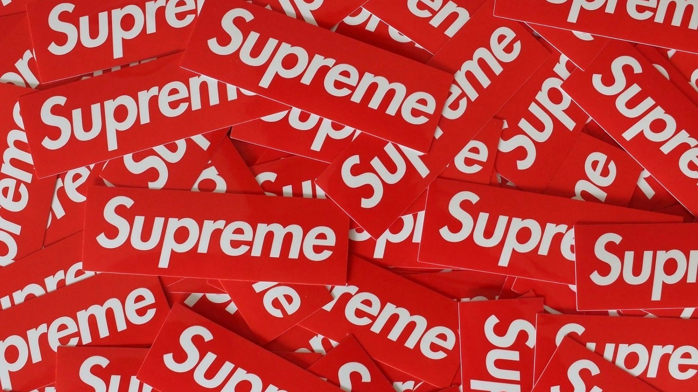 Supreme stickers